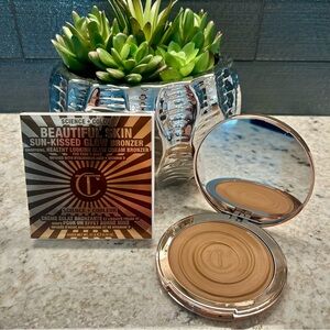 Charlotte Tilbury Beautiful Skin Sun-Kissed Glow Bronzer in Medium NEW